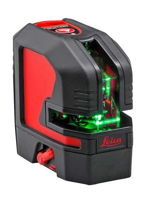 Built Tough Green Beam Cross Line Level With Razor Sharp Point Laser And Reliable Long Haul Battery Life For Fast Wall Layouts