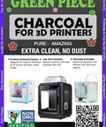 Thermally Activated GAC Carbon Filter For 3D Printers And Laser Engravers packaging, promotes low dust charcoal.