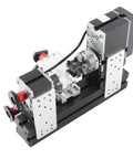 Eryue 60w Mini Metal Lathe With 12000Rpm Motor For Precision Machining Soft Metals And Wood, compact benchtop design with adjustable settings.