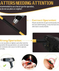 Instructions for using Pro Grade 170 Piece Heat Shrink Tubing Kit For Electrical Connections with hot air gun, avoiding pliers or lighters.
