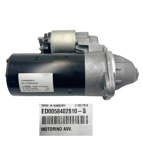 ED0058402810-S Starter Motor For Kohler KDI Engines OEM Direct Replacement detailed view