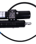 Built To Last Heavy Duty 12V Hydraulic Linear Actuator With 90 Degree Rotating Tail And 5 8 Inch Mounting Holes For Kyb Construction Equipment 150Mm Stroke 5 9 Inch Travel Works Like A Charm