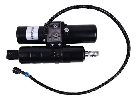 Built To Last Heavy Duty 12V Hydraulic Linear Actuator With 90 Degree Rotating Tail And 5 8 Inch Mounting Holes For Kyb Construction Equipment 150Mm Stroke 5 9 Inch Travel Works Like A Charm