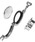 2 Inch Sanitary Pipe Fittings Set Stainless Steel SS304 End Cap Weld Ferrule Tri Clamp FKM Gasket for Dairy Food Beverage Use