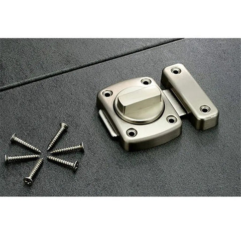 Universal Zinc Alloy Door Latch For Sliding Gates And Heavy Duty Entry Locks Rock Solid Knockout Security Bolt with screws.