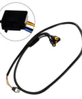 Top Grade E Bike Motor Cable For Bafang Mid Drive M400 G330 G510 M620 UART System black wiring harness with connectors