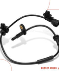 Top Shelf Rear Abs Wheel Speed Sensor Compatible With Tesla Model 3 And Model Y Battery Electric Cars 2017 Through 2023, black wiring with connectors.