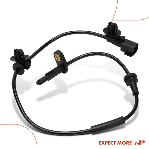 Top Shelf Rear Abs Wheel Speed Sensor Compatible With Tesla Model 3 And Model Y Battery Electric Cars 2017 Through 2023, black wiring with connectors.
