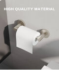 Pivoting Toilet Paper Holder With Double Post Mount In Brushed Nickel And Satin Nickel Finish Wall Mounted stainless steel design