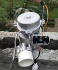 1000W Water Turbine Generator For Home Use Portable Go Anywhere Micro Hydroelectric Power Station 220V Aluminum Alloy Turbine
