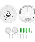 Bullet Camera Junction Box Mount Bracket For Outdoor And Indoor CCTV IP54 Weatherproof Housing with mounting accessories