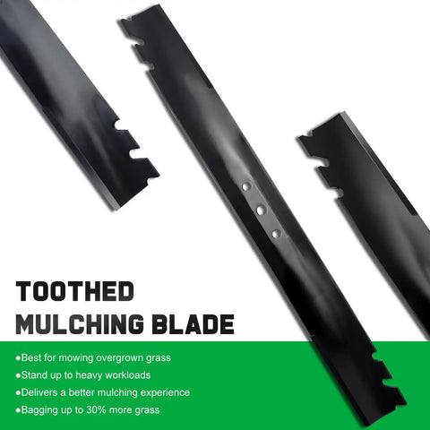 Mulching Blades For 22 Inch Toro Recycler Lawn Mower Replacement Blade Budget Friendly Compatible With 131 4547 03