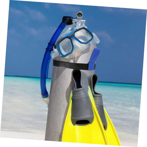 Scuba Tank Holder Strap Belt For Diving Gear Neoprene Binding Band Keeps Tanks Secure And Easy To Carry During Dives Reliable Tank Ring Attachment