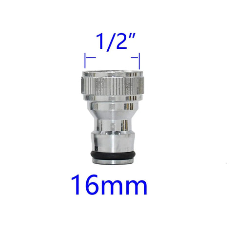Leakproof Brass Hose Fittings Set 20 Pieces One Half Inch Three Quarter Inch One Inch Quick Connectors For Garden Faucet Adapters Copper Watering Connectors Drip Irrigation And Outdoor Hose System Easy Install 1/2 in 16mm connector