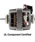 Dryer Motor DC31-00055G Replacement for Most Electric Clothes Dryers, Black Color, Easy Install, Durable Construction