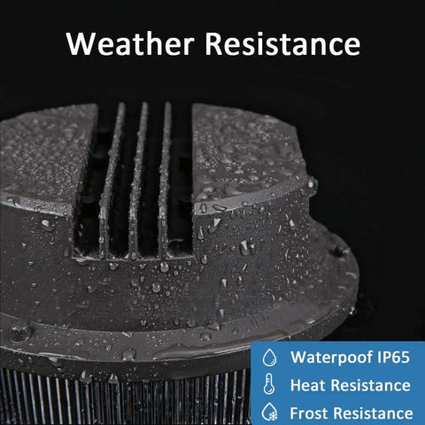 Close-up of Led Barn Light 70W Dusk To Dawn Outdoor Light with Photocell, showing weather-resistant IP65 waterproof casing.