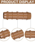 1/2 Inch Drip Irrigation Fittings Kit With 4 Switch Valves And 12 Elbows 12 Couplings 12 End Cap Plugs 12 Tees And 12 End Closures