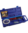 Custom Color Punch Kit Basic With Powerhead Screws, Hole Punch Tool, One Inch By Fifty Foot SpeedTape, die sets in blue case
