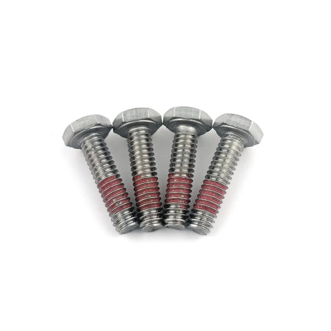 Four metal bolts from Outboard Water Pump Impeller Repair Kit For OMC Johnson Evinrude 8 9.9 10 15 HP Marine Engines Sierra 18-3327 set