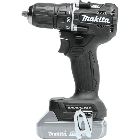 Subcompact Cordless Drill Driver With Brushless Power, 18V LXT, Half-Inch Chuck, Dual Speed 0-500 And 0-1700 RPM, Tool Only