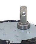 Close-up of Permanent Magnet Synchronous Motor 220V 1 RPM Bracket Controllable CW And CCW Speed Reducer Ready Energy Efficient AC Motor