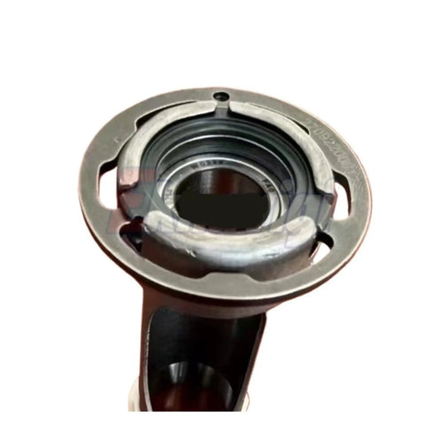 Close-up view of Heavy Duty F-236750.09 Deep Groove Ball Bearing for scooters and motorcycles, showcasing metal construction and sleek design.