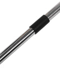 Close-up of a telescoping handle for Roll Like A Pro Through Any Room With This Nine Inch Paint Roller Set.