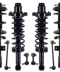 Mitsubishi Outlander Sport Front and Rear Complete Struts and Links Replacement Parts for 2011 2012 2013 2014 2015 2016 2017 2018 2019 2020
