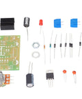 Built Tough Lm317 Adjustable Regulated Power Supply Kit With Ac Dc Input And 2200Uf Filter Cap In Rugged Abs Box components