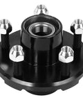 Trailer Hub Kit With 5 On 4.5 Inch Bolt Pattern For 2000 Lb Axles Includes 1 Inch And 1-1/16 Inch Straight Spindle Bearings L44643 L44649