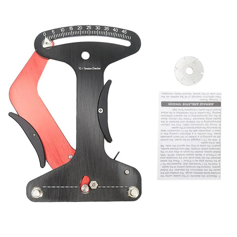 Spoke Tension Meter For Bikes, Aluminum Alloy Tensiometer Tool For Road And MTB Wheel Repair, Road Bike Indicator Gauge