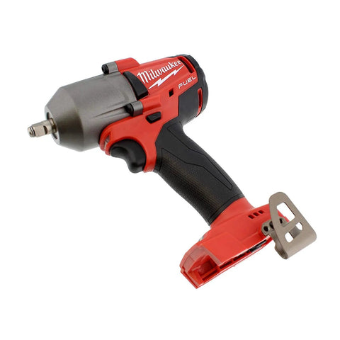 Milwaukee 2852-22 1/2 Inch Mid-Torque Impact Wrench, 600 Ft-Lbs Nut Busting Torque With Redlink Plus Intelligence, Compact Design For Tight Spaces And Precision Fastening Jobs