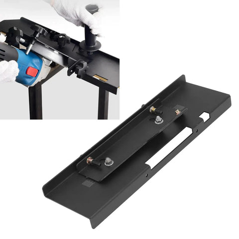 43 Degree Tile Bevel Tool For Angle Grinder Ceramic Tile Chamfer Cutter For Precise Corner Cutting Adjustable Bevel Angles on black steel body