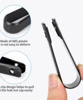 Three In One Lug Nut Cap Removal Tool Set For Most Cars, Handy Wheel Hub Cap Remover showing ABS plastic construction