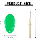 Needle Threader Kit For Quick Sewing No Fuss Small Eye Threader Tool For Machine And Hand Sewing with size measurements
