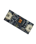 High Efficiency DC DC Boost Converter Module With Isolated PCB Board For Electronics Prototyping showing top view of circuit connections.