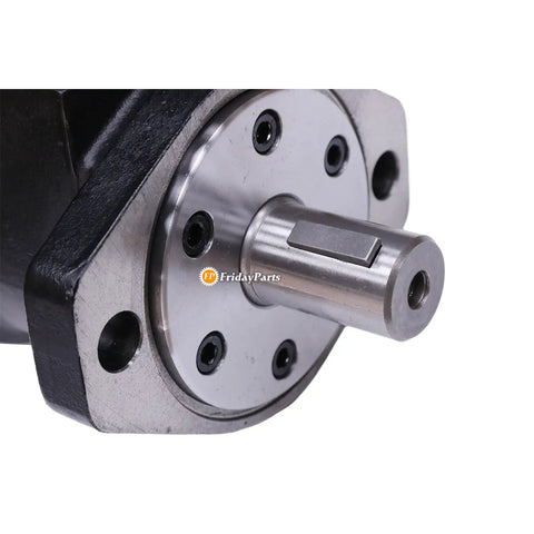 Close-up of Top Shelf Hydraulic Gerotor Steering Motor Knockout Replacement For 101 1032 009 and 1011032009 for tractors.