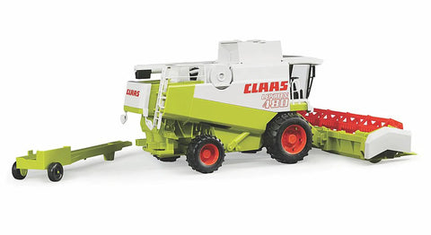 Claas Lexion 480 Combine Harvester Toy with Totally Realistic Moving Header and Detachable Mowing Device for Indoor and Outdoor Play