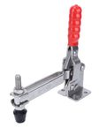 Quick Release Toggle Clamp For Jigs And Workbenches With Plastic Handle Guard Fast Clamping For Welding Woodworking And Metal Work Safe Reliable Hold Down Fixture For Circuit Boards And Metal Plates
