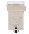 3D LED Digital Time Relay For AC220V Industrial Automation, Adjustable Timing And Cycle Delay Control Unit, Digital Setting Interface, Pro Grade Delay Module For Machinery And Equipment, front view