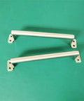 Stainless Steel Gate Handle 22 Cm Long 2 Pack Barn Door Pull Hardware for kitchen and outdoor use, durable and weather resistant