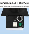 Control panel of Heavy Duty 1500W Optical Frame Warmer with adjustable heat settings for resin and acetate glasses.