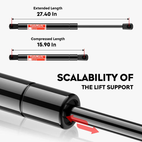 Camry Front Hood Struts Beefed Up Lift Supports For 2007 2008 2009 2010 2011 Models Toyota Camry Gas Spring Shocks Size Diagram
