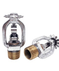 Heavy Duty K80 Standard Response Fire Sprinkler With Pendant Copper Head And 74C Fusible Alloy, showing adjustable ceiling sprinkler heads.