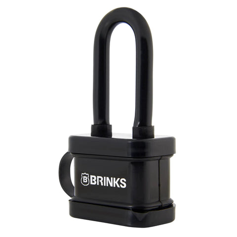 40mm Laminated Steel Weather Resistant Padlock With 2 Inch Shackle Vinyl Wrapped Chrome Plated Hardened Steel Body
