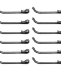 Badass 12 Piece Professional Toolbox Drawer Slide Retaining Keeper Clips smooth black spring steel clips for mechanic toolboxes