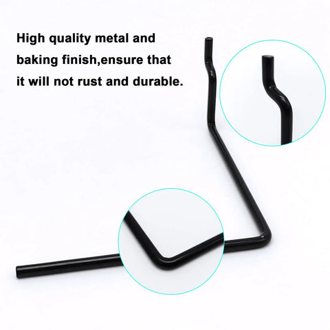 Extendable Pegboard Paper Towel Holder For Workshop And Home Adjustable From 11 To 14 Inches All Steel Pegboard Hook