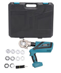 Sorandy 60KN Electric Hydraulic Crimping Tool, Rechargeable Cordless Crimper With 11 Dies & 360 Rotating Head, black carrying case included.