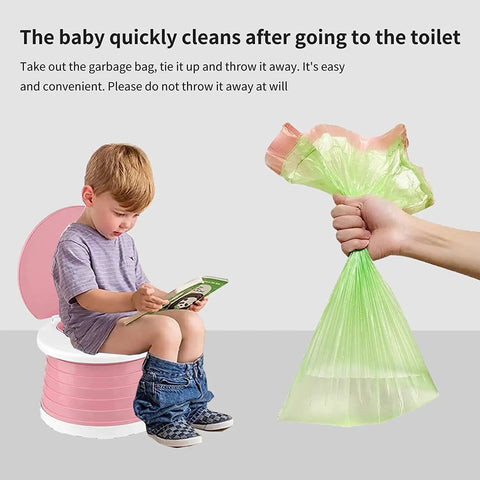 Hassle Free Foldable Toddler Potty Seat With Extra Liners And Carry Tote Ultra Slim Travel Toilet For Kids Total Road Trip Game Changer And Seamless Emergency Potty Training Anywhere