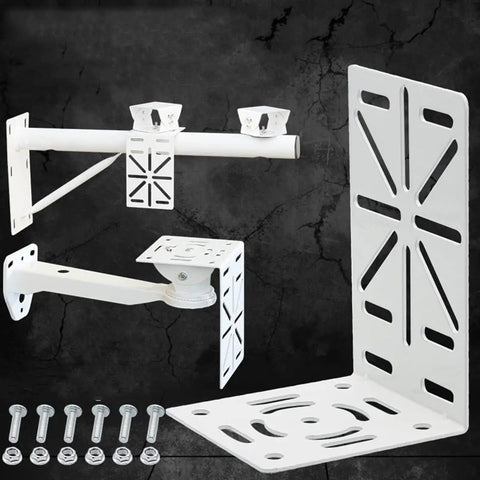 Sturdy Steel CCTV Camera Mount Bracket Adapter With L Shape Design For Universal Wall Or Ceiling Mounting Of PTZ And Dome Cameras